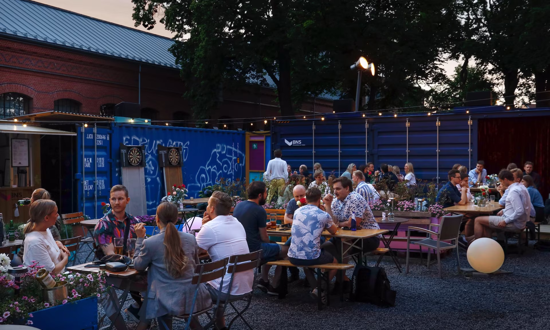 Mat og drikke i Jakobs Hage